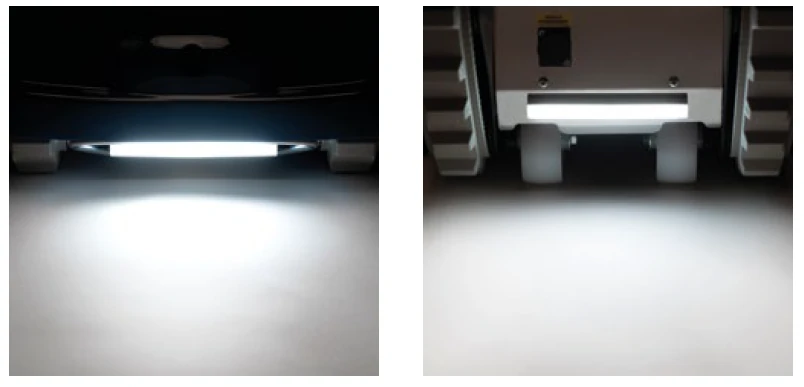 Oruga Salvaescaleras Con Luces Led